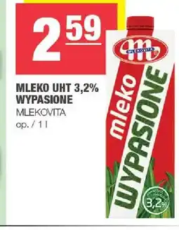 Spar Mleko UHT 3,2% Wypasione Mlekovita oferta