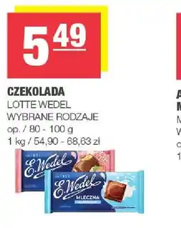 Spar Czekolada E.Wedel oferta