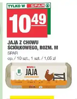 Spar Jaja z chowu ściółkowego rozm. M SPAR oferta
