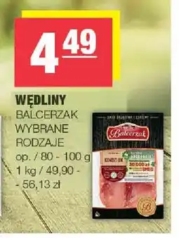 Spar Wędliny Balcerzak oferta