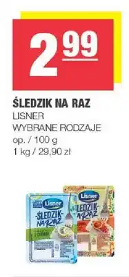 Spar Śledzik na raz Lisner oferta