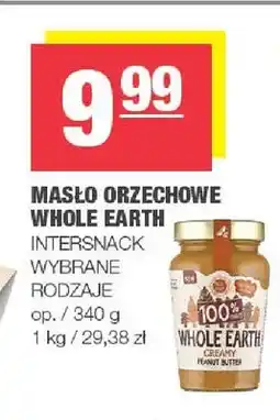 Spar Masło orzechowe Whole Earth oferta