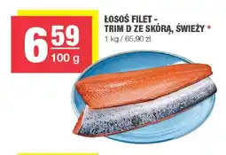 Spar Filet z łososia trim D ze skórą świeży oferta