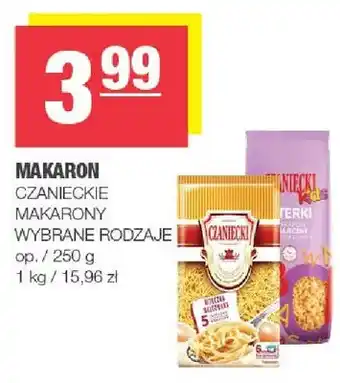 Spar Makaron Czaniecki oferta