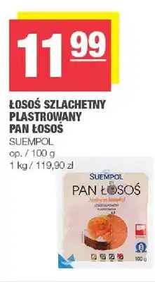 Spar Łosoś szlachetny plastrowany Pan Łosoś Suempol oferta