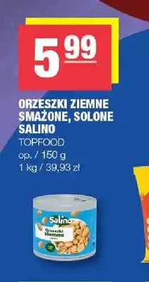 Spar Orzeszki ziemne smażone solone Salino Topfood oferta