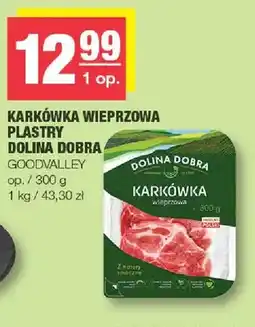 Spar Karkówka wieprzowa plastry Dolina Dobra oferta