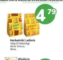 Limonka Herbatniki Leibniz Minis oferta