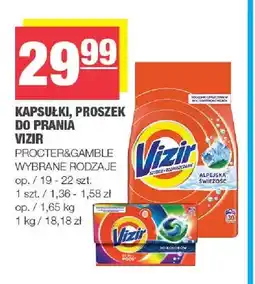 Spar Kapsułki, proszek do prania Vizir oferta
