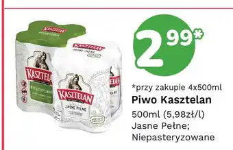 Limonka Piwo Kasztelan Niepasteryzowane oferta