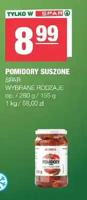 Spar Pomidory suszone SPAR oferta