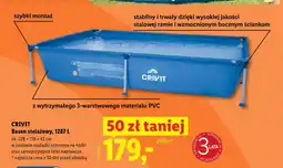 Lidl Basen stelażowy CRIVIT oferta