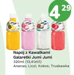 Limonka Napój z Kawałkami Galaretki Jumi Jumi Truskawka oferta