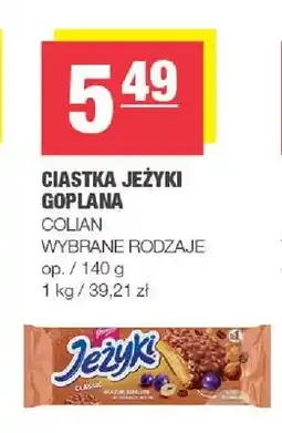 Spar Ciastka Jeżyki Goplana Colian oferta