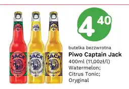 Limonka Piwo Captain Jack Citrus Tonic oferta
