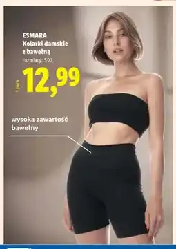 Lidl Kolarki damskie z bawełną Esmara oferta