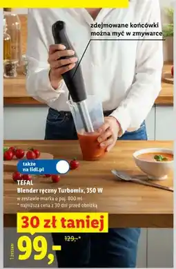 Lidl Blender ręczny TEFAL Turbomix 350W oferta