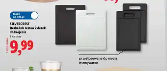 Zestaw 2 desek do krojenia Silvercrest