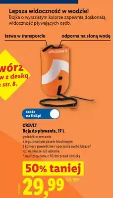 Lidl Boja do pływania CRIVIT oferta