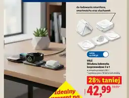 Lidl Składana ładowarka bezprzewodowa 3 w 1 VALE oferta