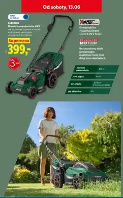 Lidl Akumulatorowa kosiarka 40V oferta