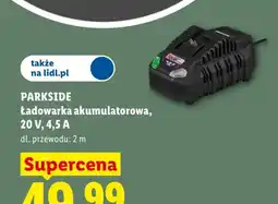 Lidl Ładowarka akumulatorowa PARKSIDE 20V 4,5A oferta