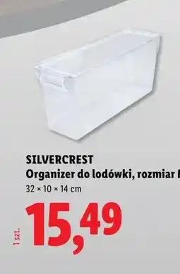 Lidl Organizer do lodówki rozmiar M SILVERCREST 32x10x14cm oferta