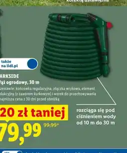 Lidl Wąż ogrodowy PARKSIDE 30m oferta