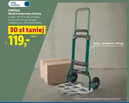 Lidl Wózek transportowy składany PARKSIDE oferta