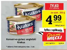 Gram Market Konserwa gulasz angielski Krakus oferta