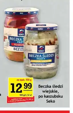 Gram Market Beczka śledzi filety po kaszubsku Seko oferta