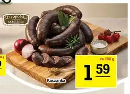 Gram Market Kaszanka Staropolska Masarnia oferta