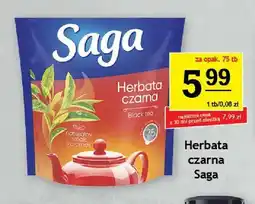 Gram Market Herbata czarna Saga 75-pak oferta