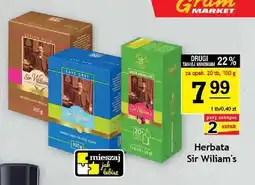 Gram Market Herbata Ceylon Gold Sir William's oferta