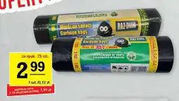 Gram Market Worki na śmieci z taśmą Europack 35l 25-pak oferta