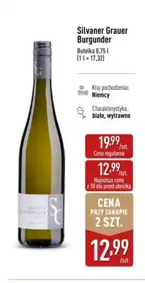 ALDI Wino Silvaner Grauer Burgunder oferta