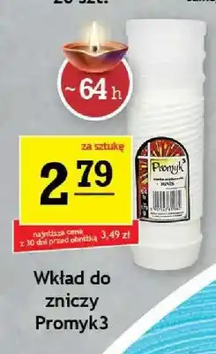 Gram Market Wkład do zniczy Promyk3 ~64h oferta