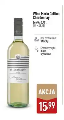 ALDI Wino Mario Collina Chardonnay białe wytrawne Włochy oferta