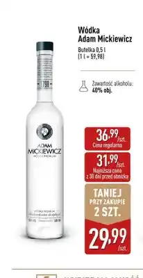 ALDI Wódka Adam Mickiewicz oferta
