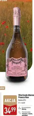 ALDI Wino Grande Alberone Prosecco Rose oferta