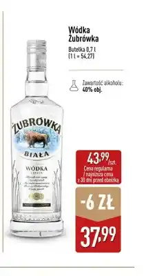 ALDI Wódka Żubrówka Biała oferta