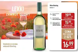 ALDI Wino Riesling białe półwytrawne Niemcy oferta