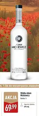 ALDI Wódka Adam Mickiewicz oferta