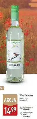 ALDI Wino Encinares białe wytrawne Hiszpania oferta