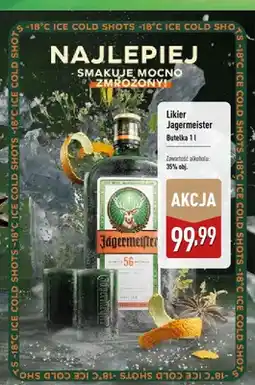 ALDI Likier Jägermeister oferta