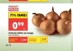 Biedronka Cebula żółta na wagę polska oferta