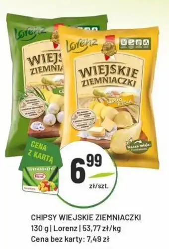 Sedal Chipsy wiejskie ziemniaczki lorenz oferta