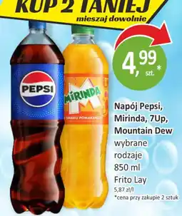 Passa Pepsi Napój, Mirinda, 7Up, Mountain Dew oferta