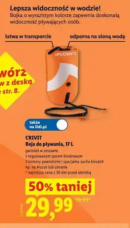 Lidl CRIVIT Boja do pływania oferta