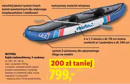 Lidl MISTRAL Kajak nadmuchiwany, 2-osobowy oferta